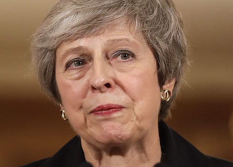 British PM Theresa May (Photo | AP)