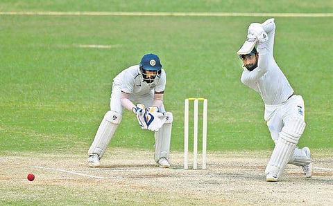 N Jagadeesan made a half century (File photo | V Karthik Alagu)