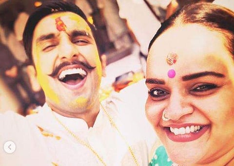 Shanoo Sharma and Ranveer SIngh. (Instagram Screengrab)