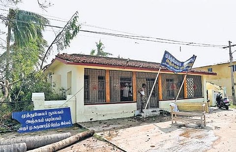 M Karunanidhi’s ancestral house in Thirukuvalai | Express