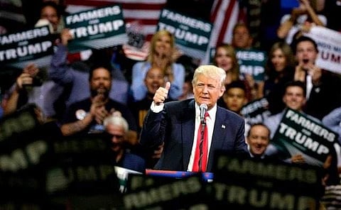 US President Donald Trump. (Photo | Twitter)