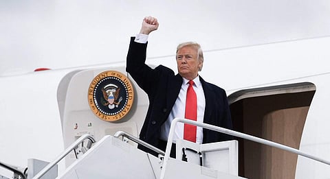 US President Donald Trump. (Photo | Twitter)