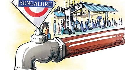 The Cauvery Stage-V project, commissioned on October 16 2024 is a Rs 5,500 crore initiative aimed at supplying 775 million litres per day to 110 villages merged into BBMP.