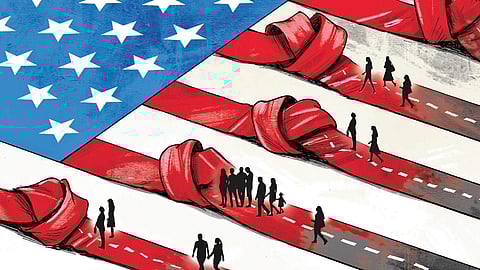 The Trump administration announced the $100,000 visa fee last month, arguing that employers were replacing American workers with cheaper talent from overseas.