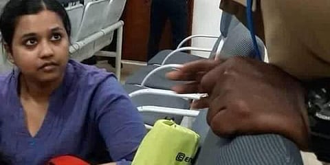 S Lois Sofia, who raised anti-BJP slogan in the flight. | File Photo