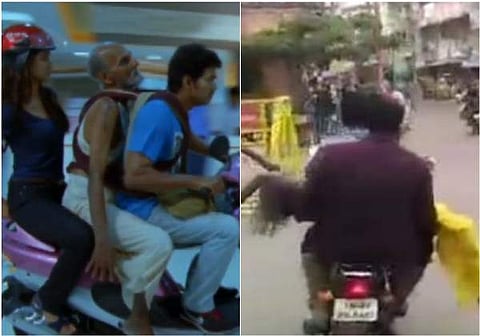 Two youths in Tamil Nadu took inspiration from Vijay-starrer 'Nanban' and ended up saving the life of an old woman. (Photo | YouTube screengrab)