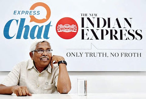 Telangana Jana Samithi founder Prof M Kodandaram (File | EPS)