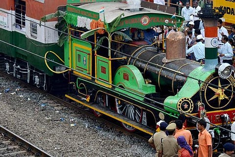 Image of a steam engine used for representational purposes only. (Photo | PTI)