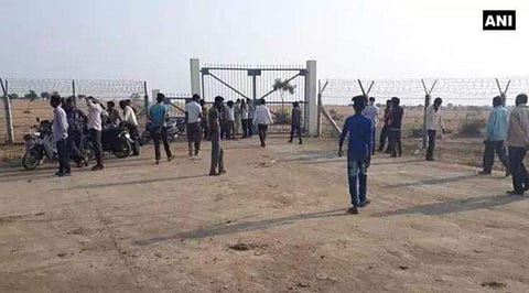 Pulgaon Army depot in Maharashtra’s Wardha. (Photo | ANI/ Twitter)