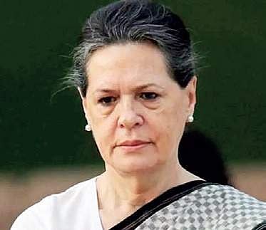 Sonia Gandhi.