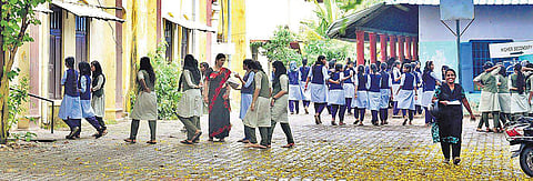 The Govt Higher Secondary School where the RFID project was planned  Albin Mathew