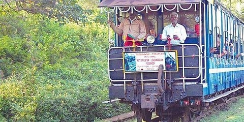 File picture of the Mettupalayam-Ooty passenger train of the Nilgiris Mountain Railway | Express