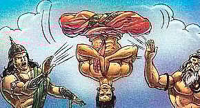 Trishanku’s wish leads him to be cursed