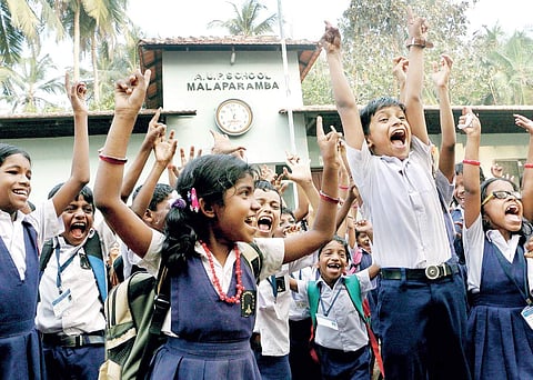 So far, 43,329 classrooms - from Class VIII to Plus Two - have become Hitech classrooms in Kerala (Photo | EdexLive)