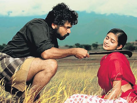 A still from the movie 'Paruthiveeran.'