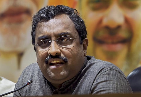 BJP in-charge for Jammu and Kashmir Ram Madhav (File photo | PTI)