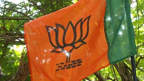 Image of BJP flag used for representational purposes only.