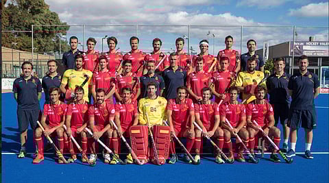 Spanish hockey team (Photo | Twitter @COE_es)