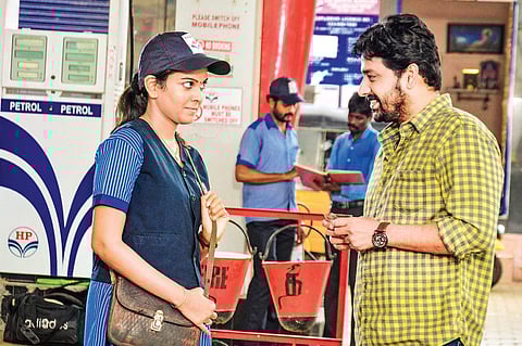 A still from the movie Vandi.