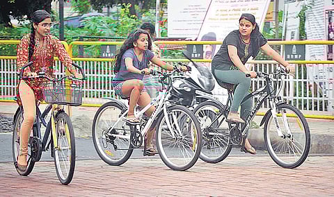 Residents will soon have dedicated paths for them to cycle on