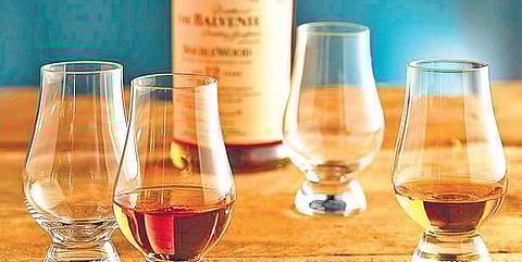 Tabling varied sizes to raise a spirited peg, Cheers to that!