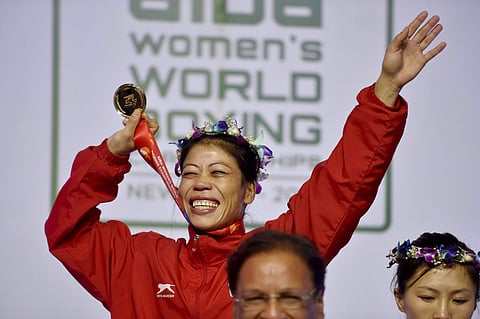 M C Mary Kom. (Photo | PTI)
