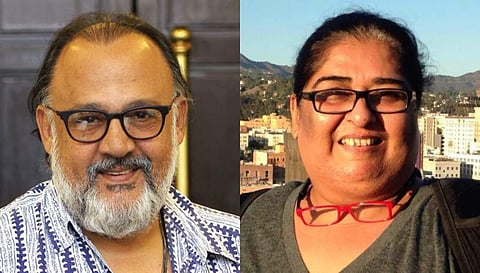 In Collage: Actor Alok Nath and writer Vinta Nanda