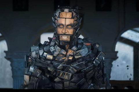 Akshay Kumar in 2.0 (Youtube trailer screengrab)