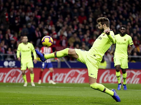 Gerard Pique of Barcelona (File photo | AP)