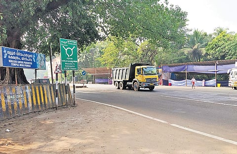 The deserted Mini Pampa at Kuttippuram