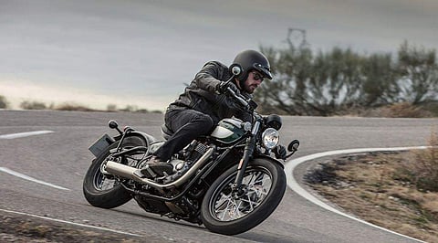 Triumph Bonneville Bobber. (Photo |triumphmotorcycles.in)