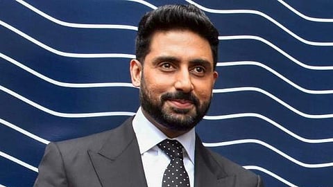 Bollywood actor Abhishek Bachchan.