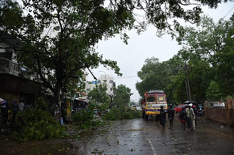 Cyclone Gaja. (Photo | EPS/MK Ashok Kumar)
