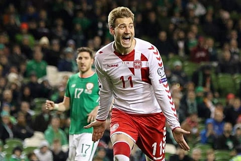 Denmark striker Nicklas Bendtner. (File | AFP)