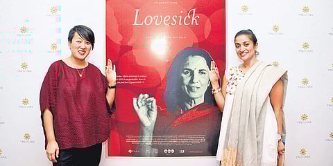 Ann S Kim and Priya Giri Desai at the screening (Photo | Debadatta Mallick)
