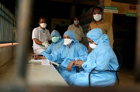 Doctors and nurses at Perambra Taluk Hospital in Kozhikode during the Nipah outbreak (File photo | EPS/TP Sooraj)