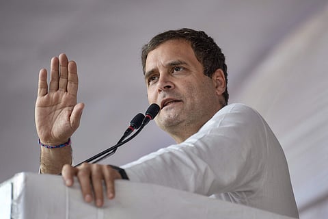 Congress President Rahul Gandhi. (Photo | PTI)