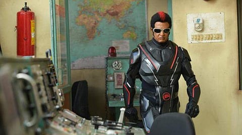 Rajinikanth in '2.0'. (Photo | YouTube Screengrab)