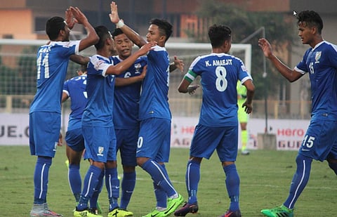 I-league side Indian Arrows (Twitter/Vanessa Giertz‏)