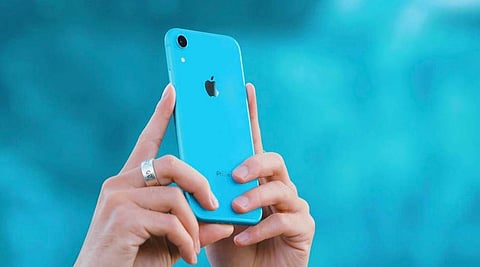 A picture of the newly launched iPhone XR.