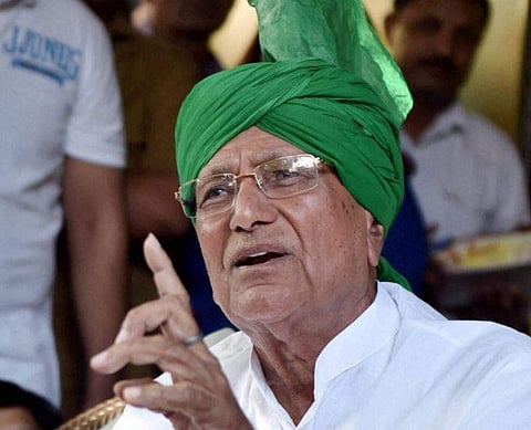 INLD president Om Prakash Chautala. (Photo| PTI)