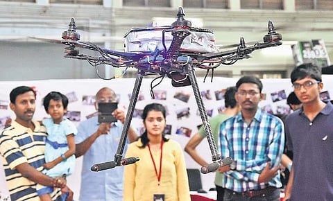 IIT-M students during the annual ‘CFI Open House’ held on Sunday | ashwin prasath