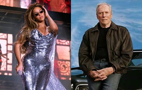 In collage: Beyonce Knowles and Clint Eastwood (Photos | Facebook)