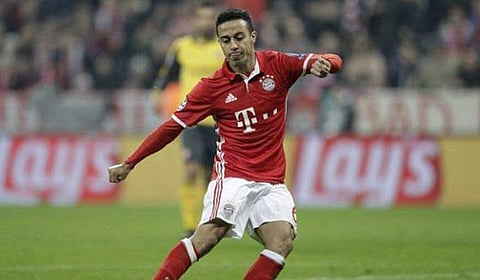 Bayern Munich midfielder Thiago Alcantara (File | AP)