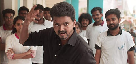 Vijay in 'Sarkar' (Photo | YouTube Screengrab)