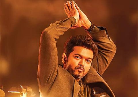 A still from Vijay's Sarkar movie. (Photo | Twitter/@RamCinemas)