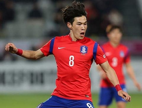 South Korean international footballer Lee Chang-min (File | AFP)