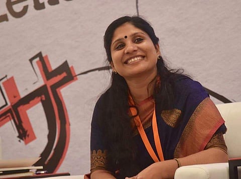 Social activist and academic Deepa Nishanth (Facebook photo)