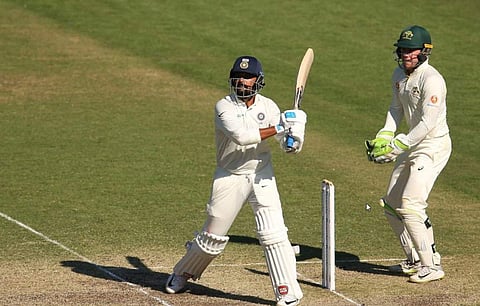 Murali Vijay in action. (Photo | Twitter/BCCI)