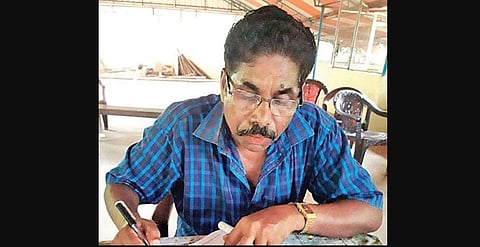 S Rajendran, a 66-year-old tribal chief from Achankovil, Kollam (Photo | EPS)